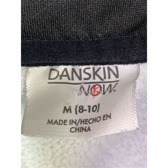 -3. Danskin Now Women's Heathered Gray Active Raglan Tech Fleece Hoodie Size Med - Picture 5 of 9